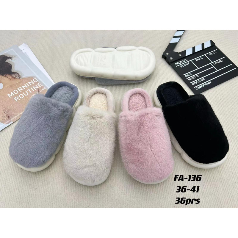 Lot de 36 : Pantoufle-mule classique