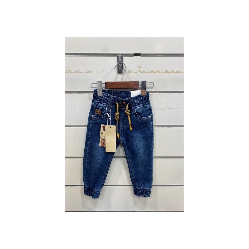 Set of 12 : Black and blue denim trousers