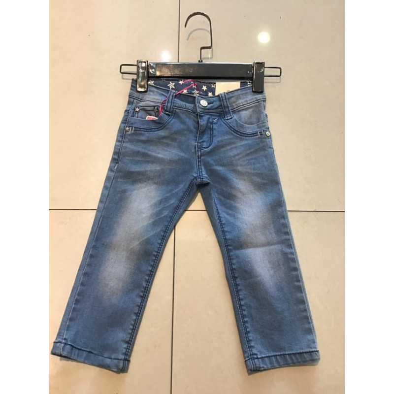 Lot of 5 Blue Straight Jeans for Babies