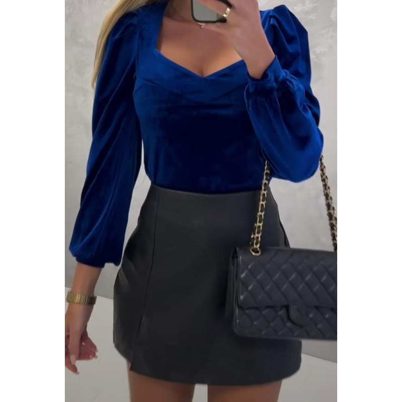 Lot de 3 : Body manches longues effet velour