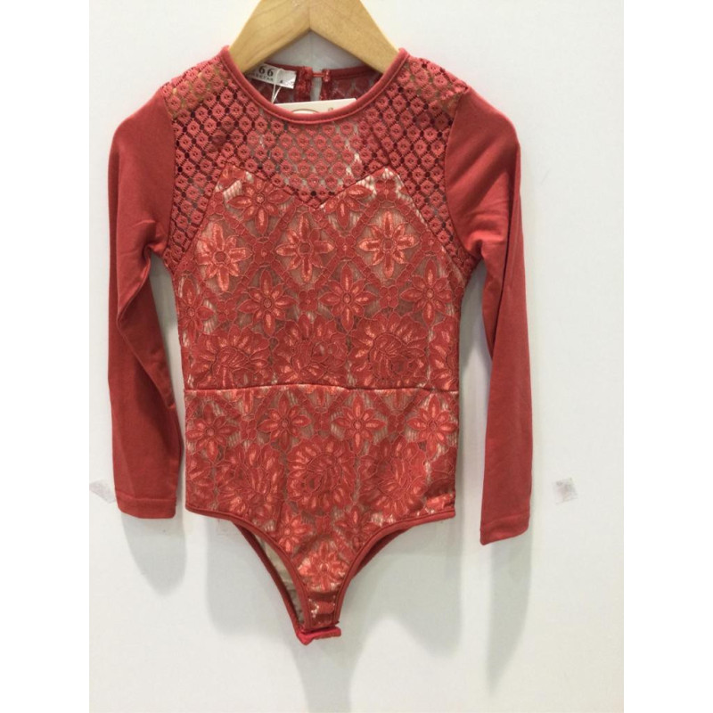 Lot de 6 : Body motif ajouré