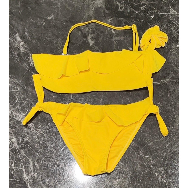 Veel van 5 BIKINI-sets in felle kleuren