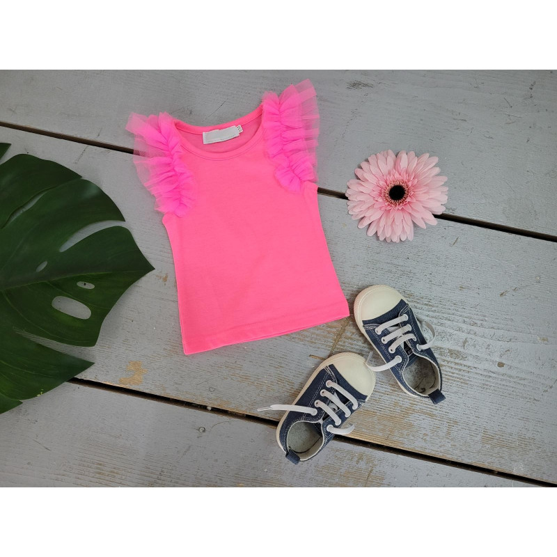 Lot of 5 Tops small sleeves in tulle