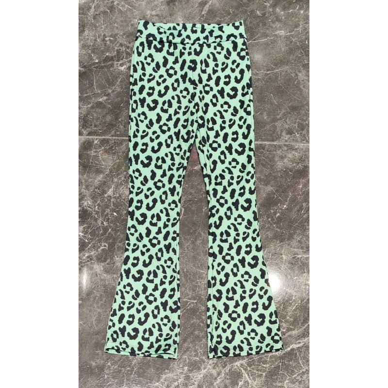 Pack of 6 – Girls printed flare leggings – Kids fashion