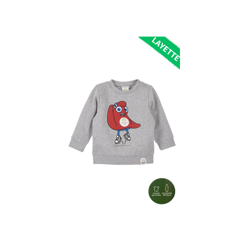 Lot of 8 baby sweats MASCOTTE "Phryge" JO PARIS 2024