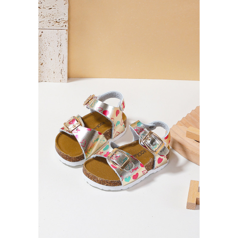 Lot 12: gloeiende hartsandalen (maat 19 tot 24)