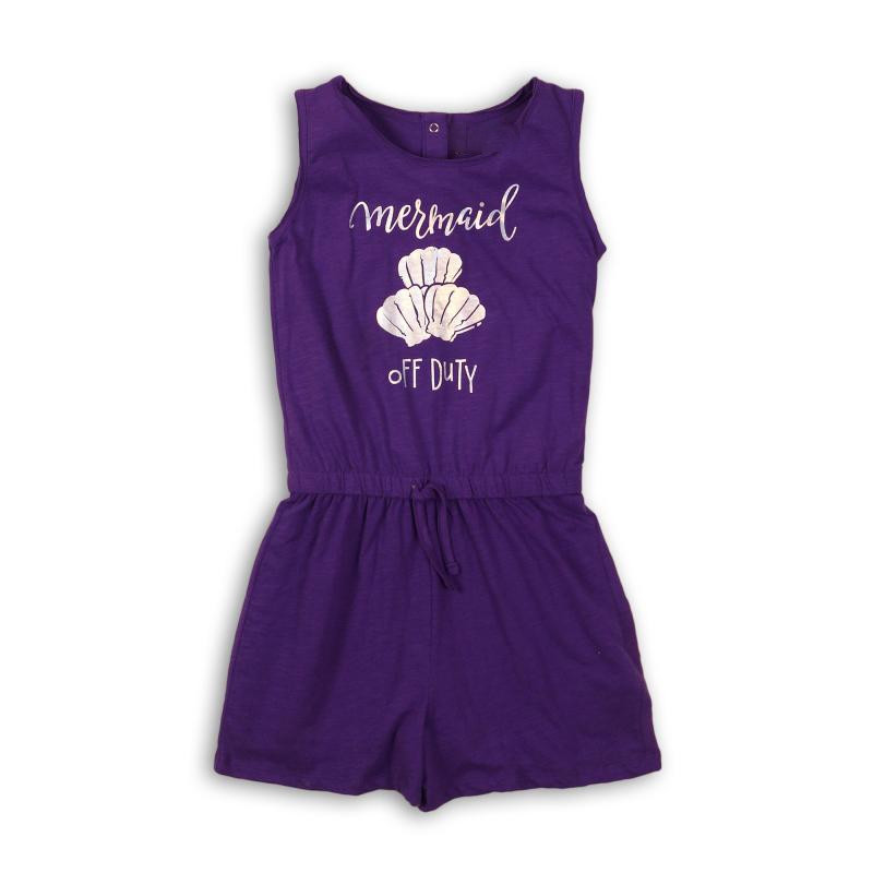 Lot de 10 : Combishort fluide violette