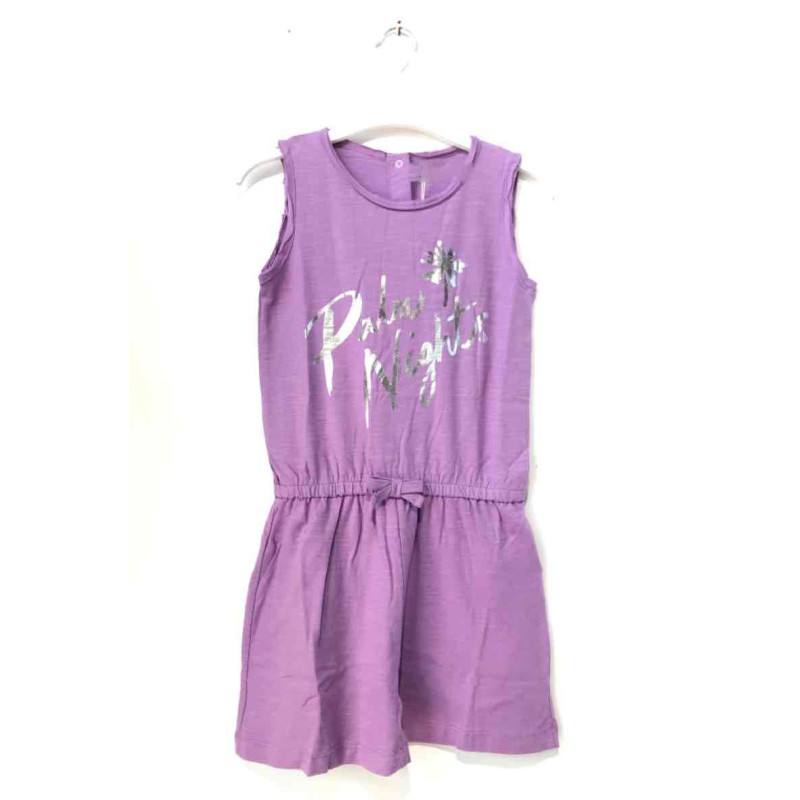 Set van 10: soepele playsuit met Palm Night-motief