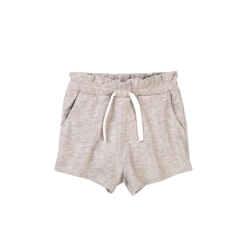 Lot de 6 : Short jersey basique gris clair