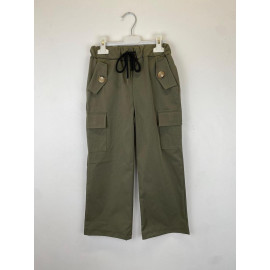 Lot de 6 : Pantalon uni à pou