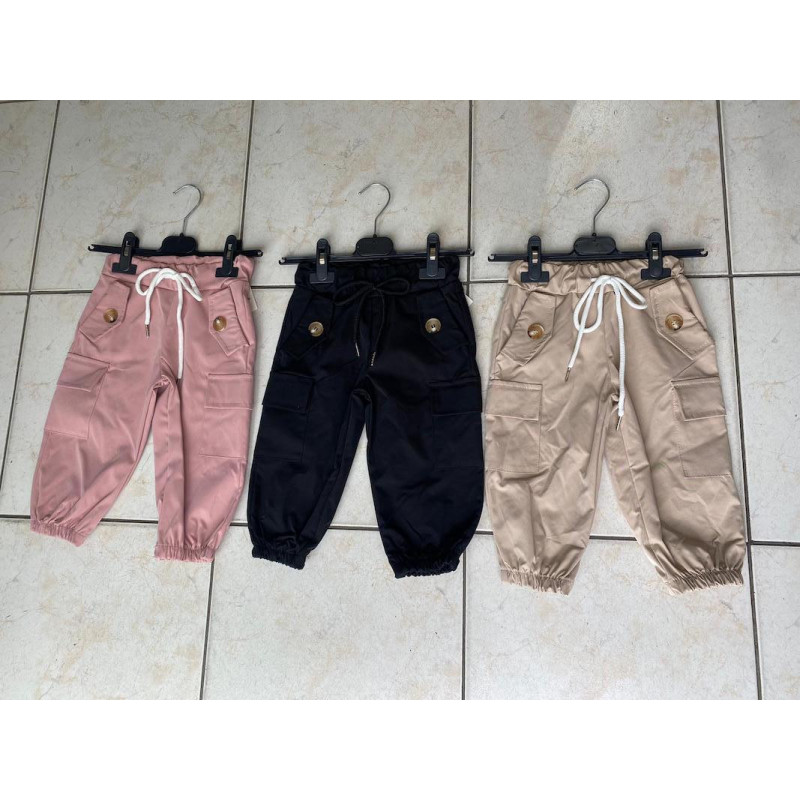 Set van 6: Effen wijde broek