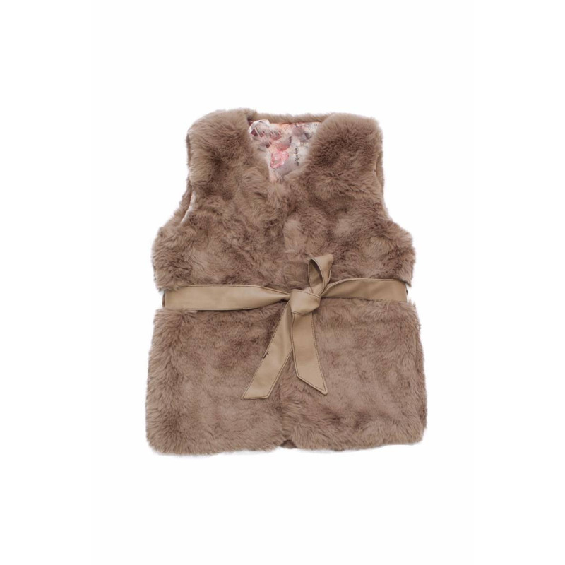Lot de 6: Gilet en fausse fourrure