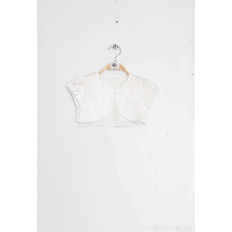 Lot of 7 : White bolero for girl