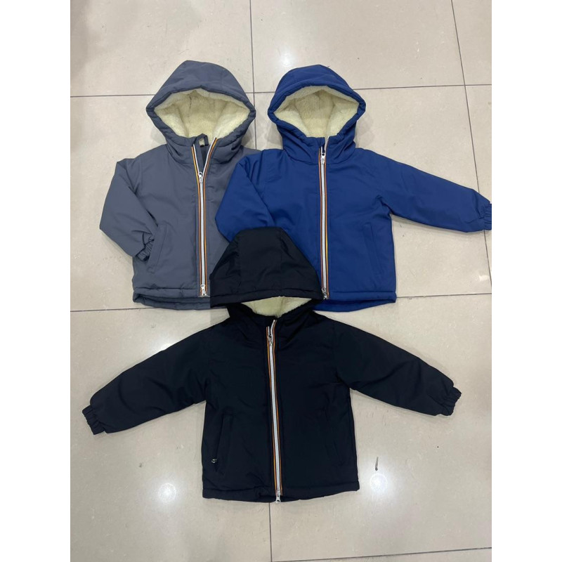 Set van 12: Jackcollectie met capuchon - 3 kleuren