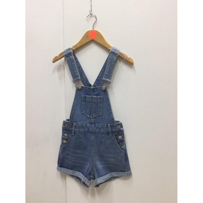 Pakket van 6: Denim playsuit