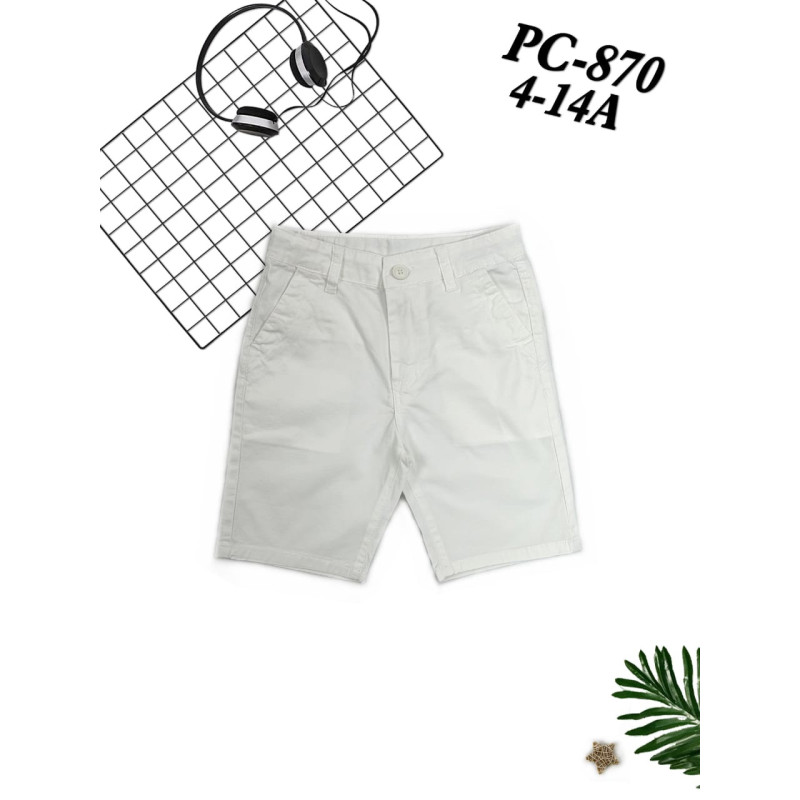 Lot zes: witte Bermuda