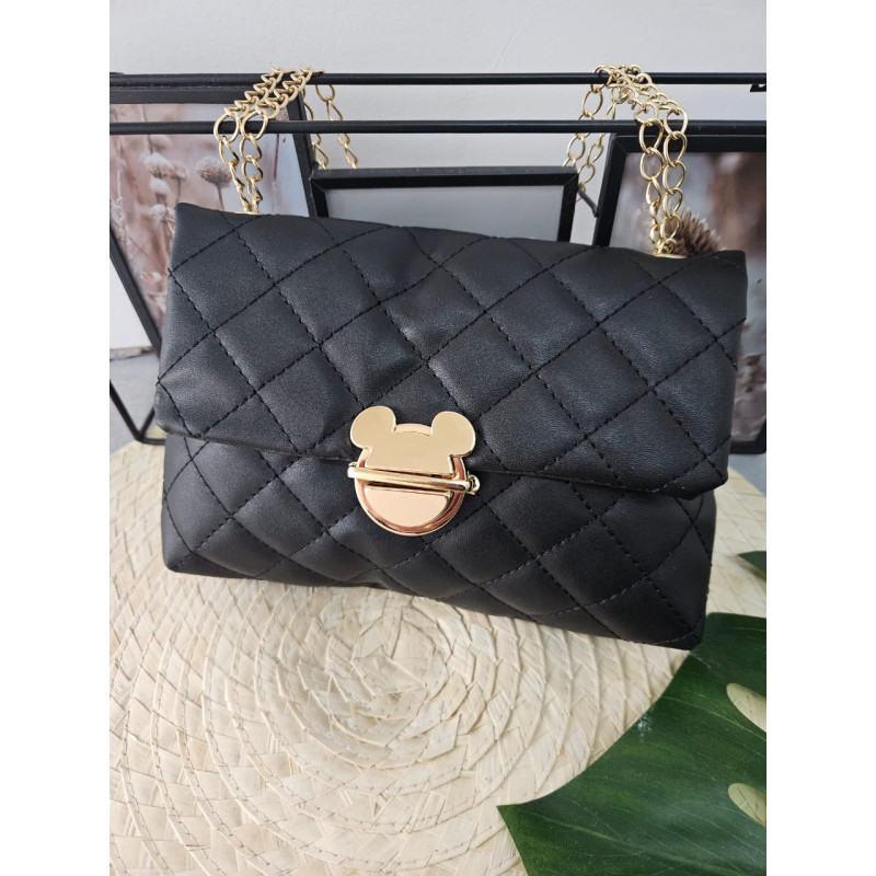 Lot de 3 : Sac à chaîne matelassé