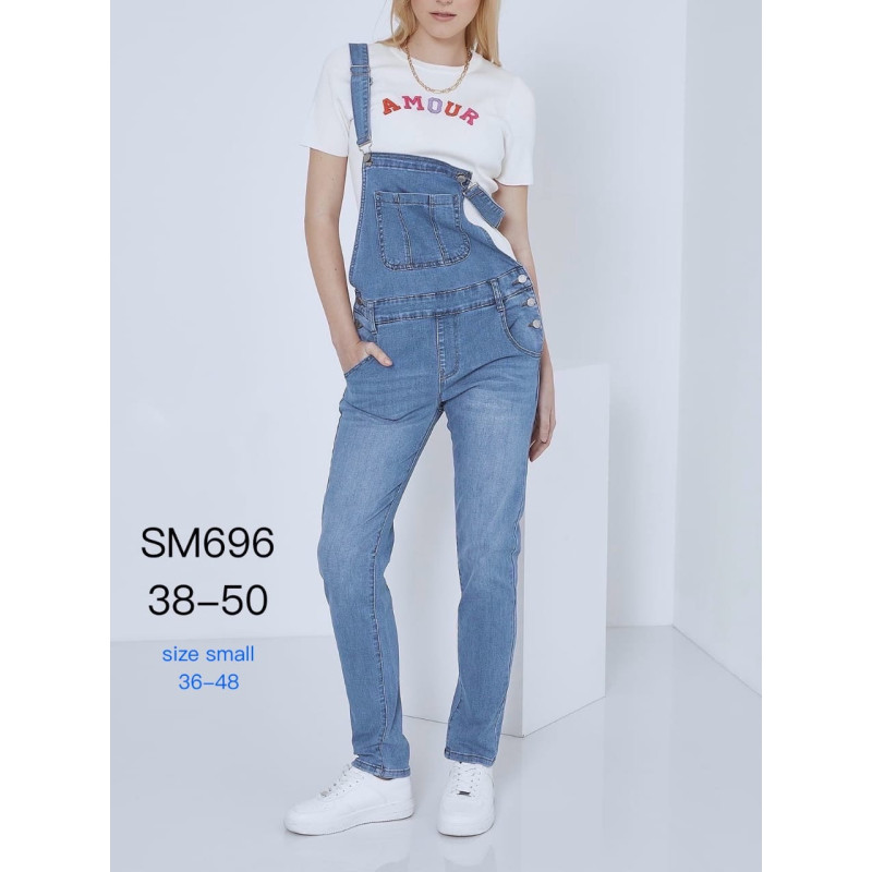Lot de 10 : salopette en jean
