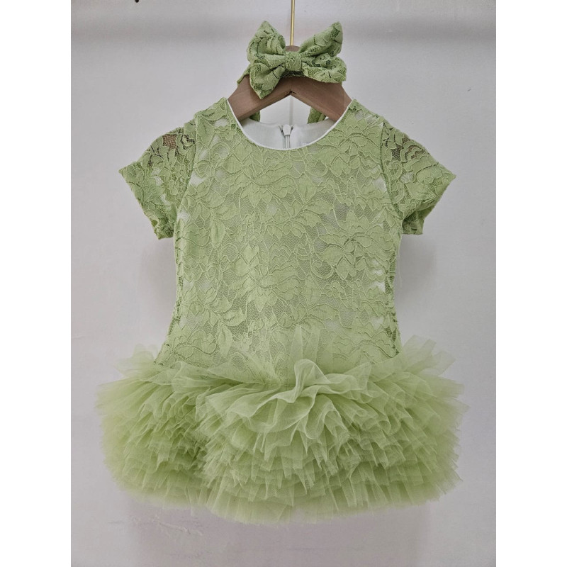 Lot de 6 : Robe en dentelle & tulle
