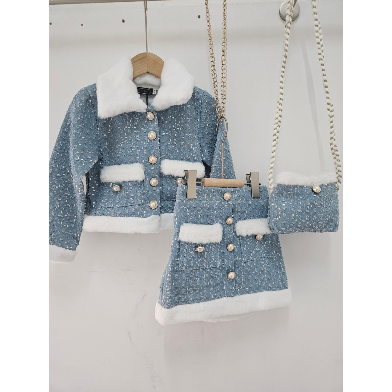 Lot de 7: Veste Pailletée