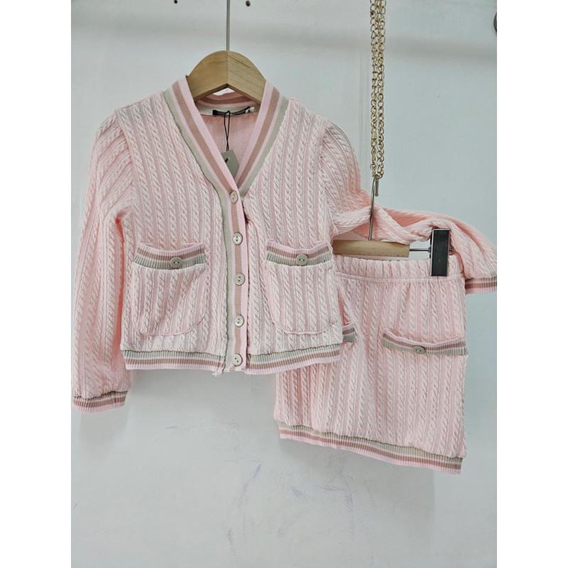 Set of 6: knit coordinated set