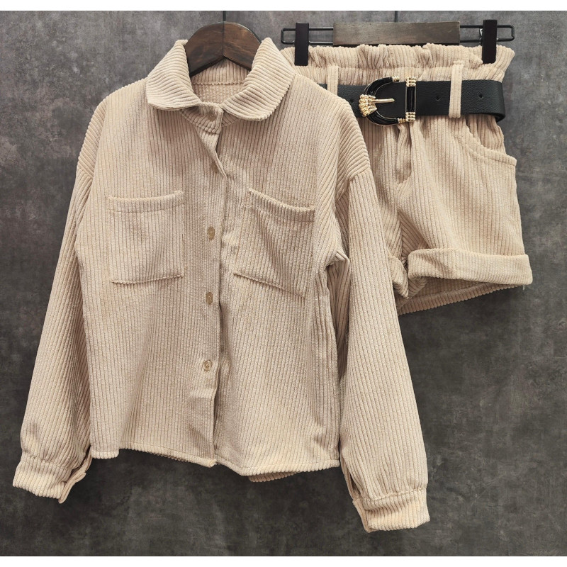 Lot nr. 6: Combishort Lange mouwen van velk