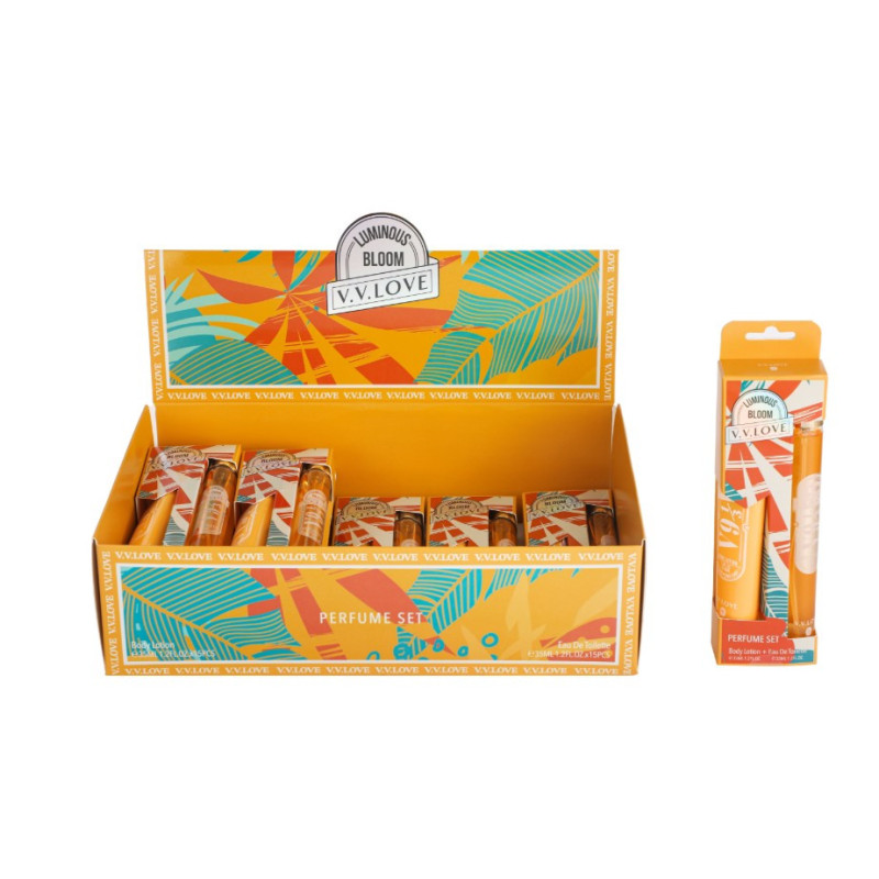kopie van geuren Golden Fragrance Box - Eau de Toilette & Body Lotion - Reisindeling