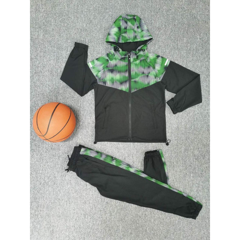 Lot de 8 : Ensemble sport à capuche avec motifs graphiques