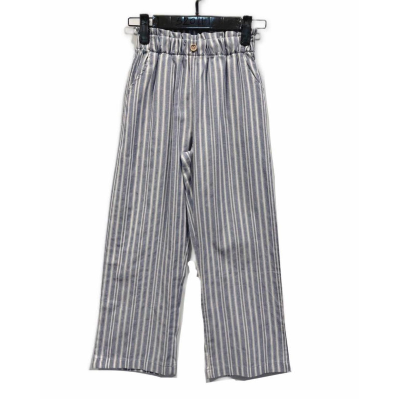 Set of 12: Elastic Striped Children Pants - Chic & Comfort Style