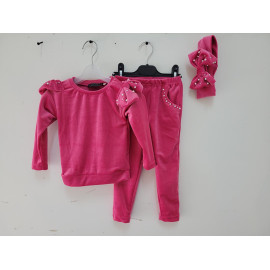 Set of 6: 3-room velvet...