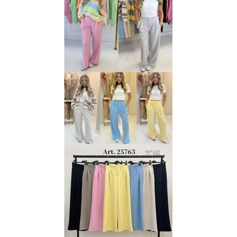 Set of 6 : Women's wide leg pants