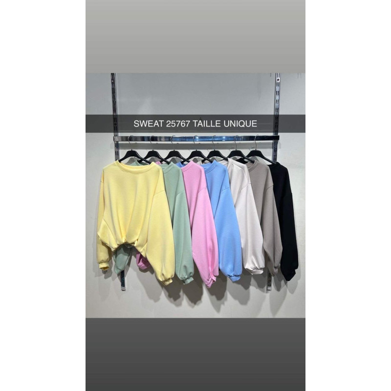 Sweat femme oversize