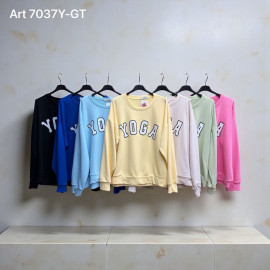 Woman sweatshirt with...