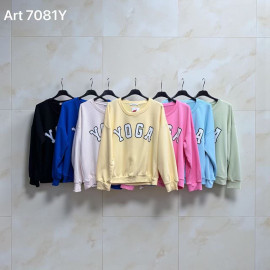 Woman sweatshirt with...