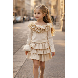 Pack of 6: Girls Ruffle...