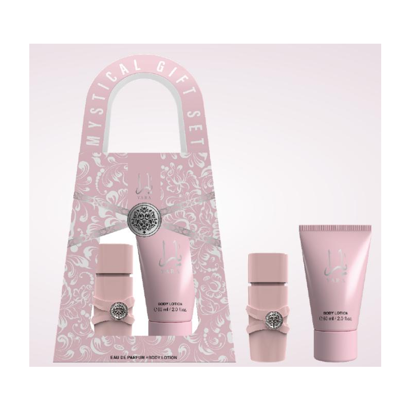 Pack of 6 : Women Perfume Gift Set Eau de Parfum 30 ml + Body Cream 60 ml