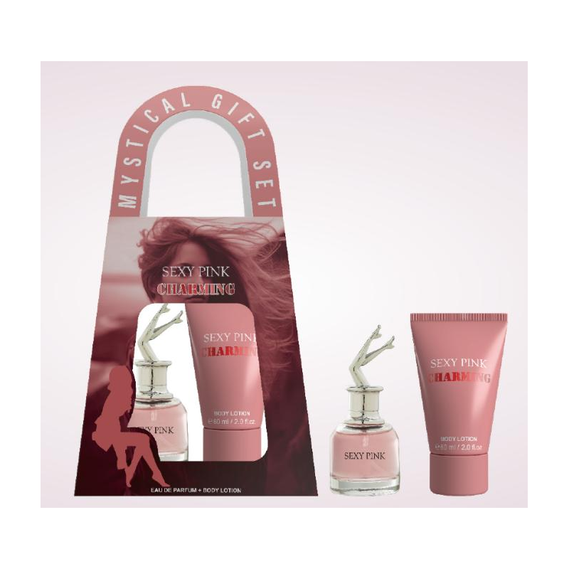 Pack of 6 : Women Perfume Gift Set Eau de Parfum 30 ml + Body Cream 60 ml