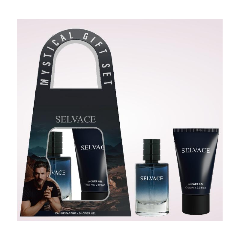 Pack of 6 : Men Perfume Gift Set Eau de Parfum 30 ml + Shower Gel 60 ml
