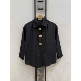 girls elegant shirt jewel buttons kids fashion wholesale 4 14 years