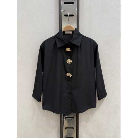 elegant meisje shirt knoppen sieraden kind Groothandel 4 14 jaren