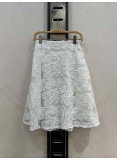 girls floral textured skirt kids fashion wholesale 4 14 years