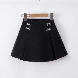 meisjes rok short strikjes kinderkleding groothandel