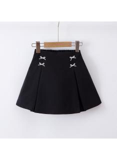 girls skort decorative bows kids fashion wholesale