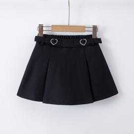 meisjes rok short riem hartgesp kinderkleding groothandel