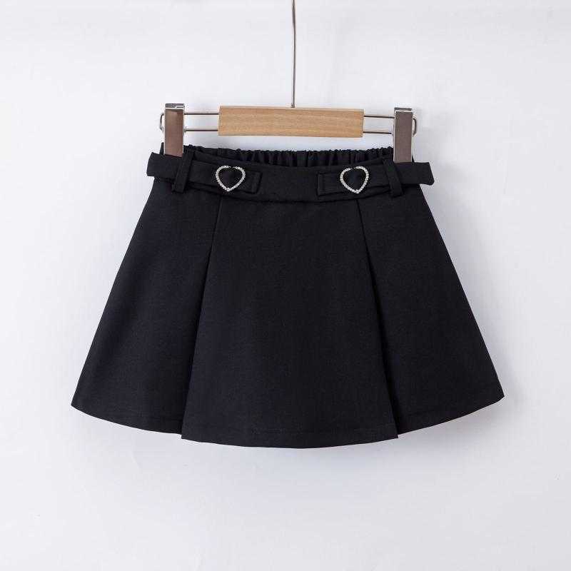 meisjes rok short riem hartgesp kinderkleding groothandel