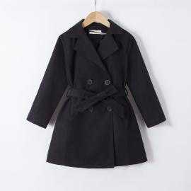 meisjes trenchcoat strikceintuur kinderkleding groothandel