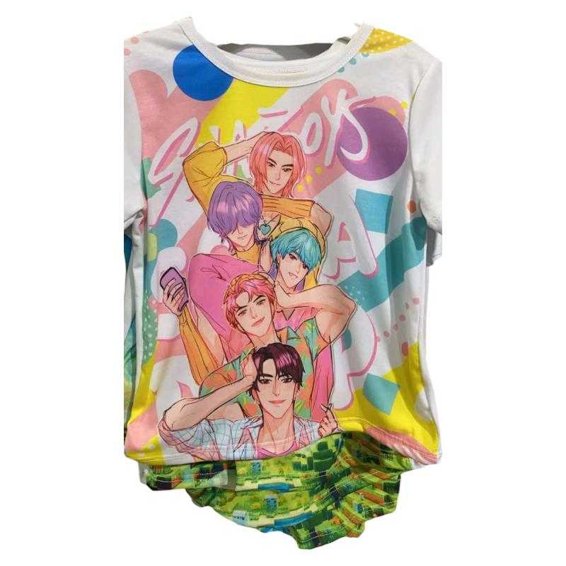Lot of 6 : K-pop T-shirt STABOYS Demon Hunters HUNTRX