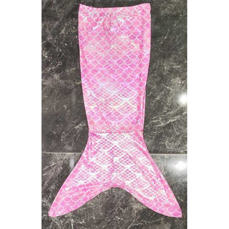 Lot de 5 – Queue de sirène fille motif écailles brillant – Mode enfant