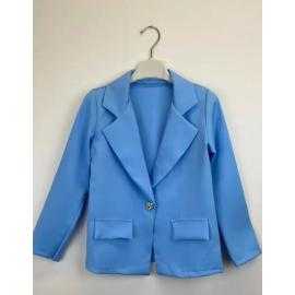 meisjes blazer knoop zakken kinderkleding groothandel