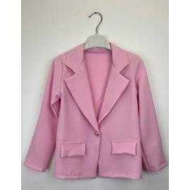 blazer fille elegant bouton poches mode enfant grossiste